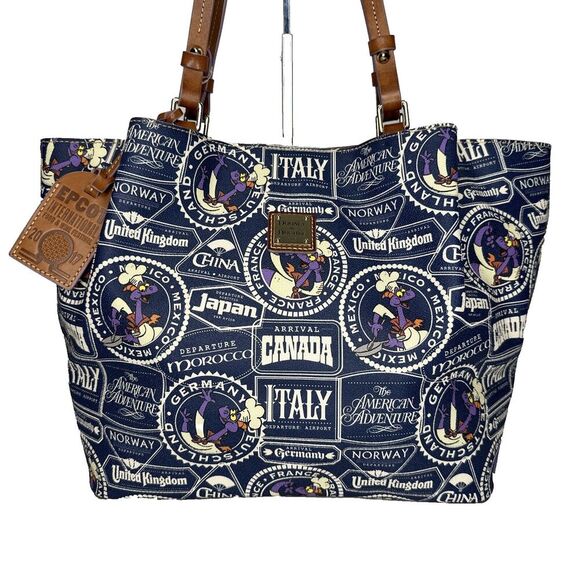 Dooney & Bourke Handbags - Disney Parks Dooney & Bourke Tote Bag 2017 Epcot Food Wine Festival Figment